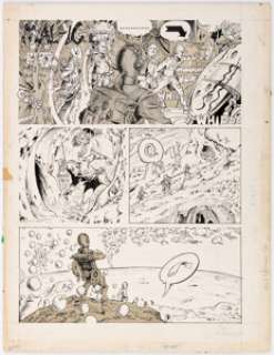 George Metzger Gothic Blimp Works #1 "Mal-Ig" Page 1 Original Art (EVO, 1969)....