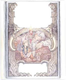 Michael Kaluta An Unexpected Apprentice Cover Original Art (Tor Books, 2007). An elaborate cover, beautifully - | Heritage