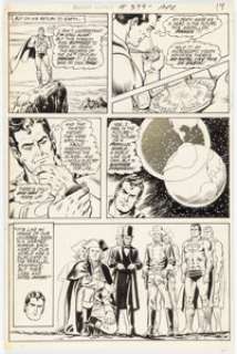 Curt Swan and Murphy Anderson Action Comics #399 Story Page 14 Original Art (DC, 1971) After time traveling from - | Heritage