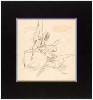 Arthur Rackham The Zankiwank and the Bletcher Witch Page 173 Preliminary Sketch Original Art (Alpine House EC, - | Heritage