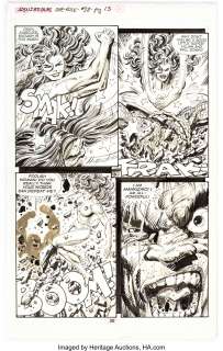 John Byrne The Sensational She-Hulk #38 Story Page 15 Original Art (Marvel, 1992) Years before Deadpool even - | Heritage