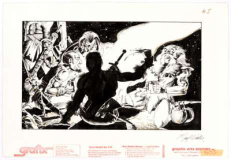 Karl Waller - Fantasy #5 Illustration Original Art (undated). ... | Heritage