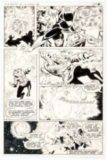 Joe Staton and Murphy Anderson Superboy and the Legion of Super-Heroes #245 Story Page 20 Mordru Original Art (DC,... | Heritage