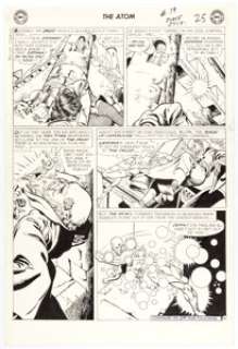 Gil Kane and Sid Greene The Atom #19 Story Page 20 Original Art (DC, 1965). The Atom stops the Druid’s spell just - | Heritage
