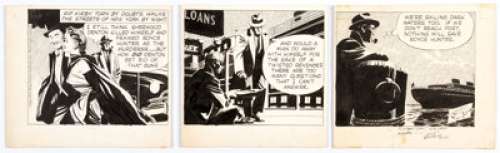 Alex Raymond Rip Kirby Daily Comic Strip Original Art dated 10-26-53 (King Features Syndicate, 1953). Kirby - | Heritage