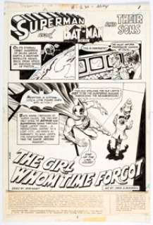 Curt Swan And Tex Blaisdell | World’s Finest #230 Story Page 1 Original Art (DC, 1975). | Heritage