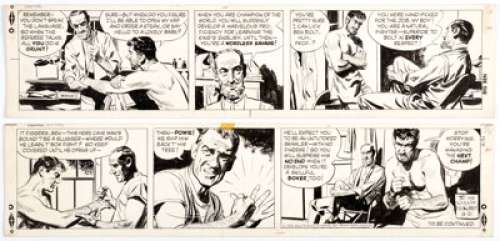John Cullen Murphy | Big Ben Bolt Partial Sunday Comic Strip Original Art dated 8-31-58 (King Features Syndicate, 1958). | Heritage