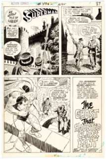 Curt Swan And Murphy Anderson | Action Comics #406 Story Page 1 Original Art (DC, 1971). | Heritage