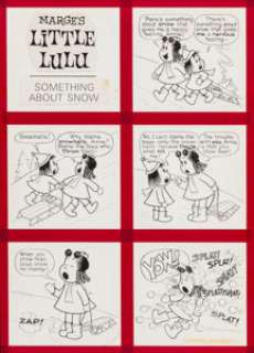 Irving Tripp - Golden Magazine for Boys and Girls Little Lulu Complete 3-Page Story Original Art (Whitman, 1970). Golden Magazine Lulu