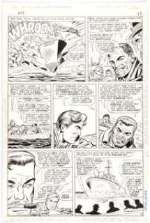 Dick Ayers And John Tartaglione | Sgt. Fury #34 Story Page 17 Original Art (Marvel, 1963). | Heritage