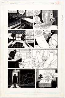 Kyle Baker | The Shadow #9 Story Page 25 Original Art (DC, 1988). | Heritage