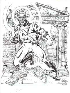 Chas Truog - Animal Man Commission - Repurposed As Promo Art For Animal Man Compendium - Signed - 2024