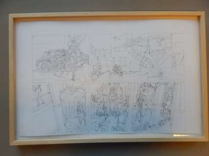 Kuijpers, Henk | Original half sketch page  - Franka | Catawiki