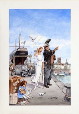 Charles | India Dreams, illustration à l’aquarelle pour… | AZ auction