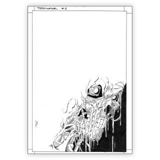 Declan Shalvey | The Terminator : Issue 06 Cover Art | Declan Shalvey