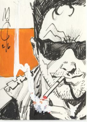 John McCrea | Hitman trading card | John McCrea