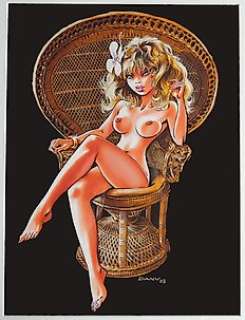 Dany | Couverture originale Ã  l’encre de Chine et aux encres de couleurs  - (1993) | Catawiki