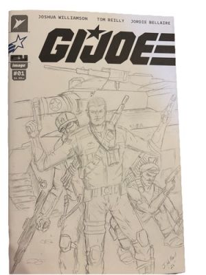 G.I.Joe Drawing Comic Cover Lot Of 2 Drawn By Jonathan Holland Issue #01 | eBay US (Buy It Now)