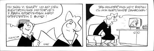 Wow | Momsemor Trafik, strip 5495 | ComicArt.dk
