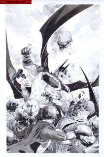 Jerome Opena - Covers / Pinups Issue Absolute Batman # 01 Page Cover