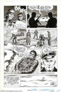 Russ Heath - Original Art for Thrilling Adventures Magazine #1, Story page 8 (Atlas, 1975). Russ Heath wrote and - | Heritage