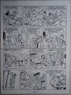 Vandersteen, Willy | Originele pagina (p.25)  - Suske en Wiske  - De wervelende waterzak  - (1988) | Catawiki