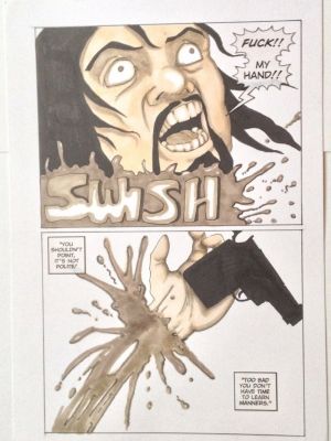 Everette Hartsoe | Hartsoe - Razor: an American Tragedy Chapter 2 Page ? | ComicArtFans Classifieds