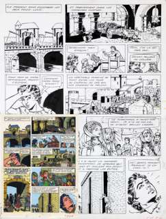 Craenhals | Chevalier Ardent, planche n°33 Ã  l’encre de Chin… | Banque Dessinée