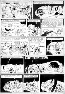 Macherot - Chlorophylle, planche n°38 Ã  l‘encre de Chine de…