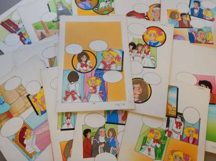 Candy (Manga) - 17 x Original page in colour - (1990s) | Catawiki