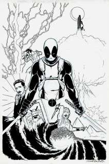 Dalibor Talajic - deadpool kills the marvel universe unused cover