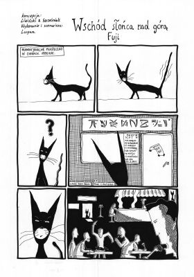 Wschód słońca nad górą Fuji 1 | ArtKomiks