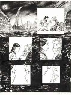 Lot 128 - HOMS SHI Revenge ! (T.3), Dargaud 2018 Double planche originale n° 52 et 53. Signée....