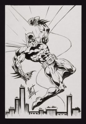 Batman Pinup by F. Newton Burcham | eBay US (Buy It Now)