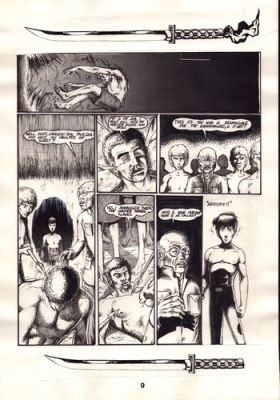 1986 Aircel Comics SAMURAI #8 page 9 Barry Blair NIGHTWYND - Original Comic Art | eBay US (Buy It Now)