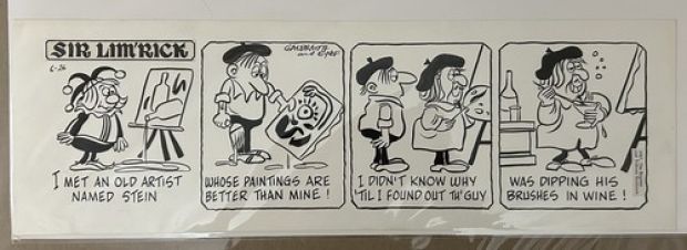 Sir Lim Rick Original Comic Strip Art Nofziger Galbraith June 26 1967 | eBay US (Buy It Now)