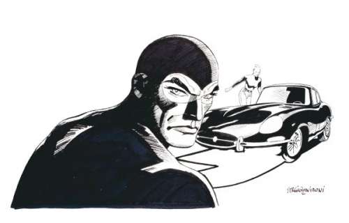 340: Sergio Zaniboni Diabolik | Un giallo in maschera | Little Nemo