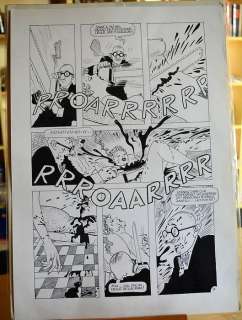 Micheluzzi, Attilio | Original plate "Pezzi da esposizione" for Splatter no. 1 (1989) | Catawiki