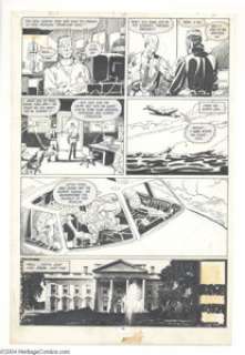 Tom Sutton - Marvel Comics Present #6 Man-Thing Group of Pages Original Art (Marvel, 1988). From the - | Heritage