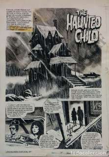 AURALEON The Haunted Child (Vampirella #25) splash page Original Art - Trade?