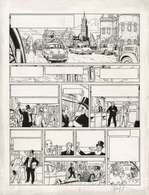 Van Dongen | Blake et Mortimer T. 31 La menace Atlante | Galerie Champaka