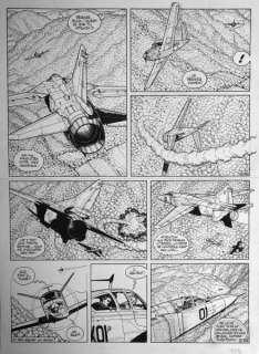 BERGESE Francis  - Buck Danny  - Planche 37 de l’album Zone Interdite édité par [...] | Vermot et Associés