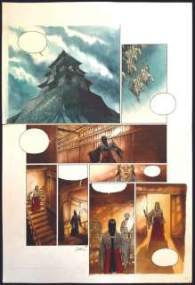 Jung | Planche originale en couleurs directes (p.28)  - Kwaidan Tome II  - Setsuko | Catawiki