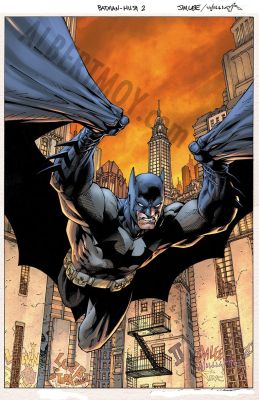 Alex Sinclair | Batman: Hush 2 Issue 158 Page Cover Color Print | Albert Moy