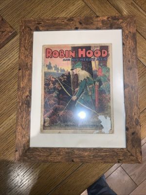 Robin Hood Very Old Comic Framed | eBay Europe (Buy It Now)