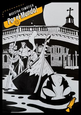 Hellboy and Abe Sapien in venice, Italy – PAHITO | NRisso Art