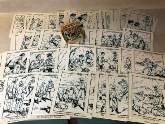 Lone Ranger ORIGINAL ART 121 PAGES Crazy Cougar BLB 5774 AMAZING COMPLETE LOT | eBay US (Buy It Now)