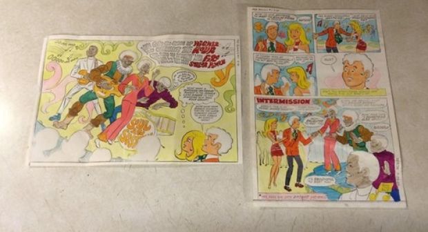 Bunny #7 original comic art color guides QUEEN OF IN-CROWD 1969 Band Splash | eBay US (Buy It Now)