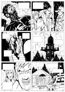 JOTED / Nicolas Sjöstedt _ Planche originale _ Page 19 _ LE MIROIR DES ÂMES | Galerie Neuf