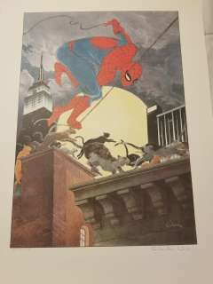 Charles Vess | Spiderman Limited Edition Printers Proof Museum Quality Print Signed & Numbered By Charles Vess (Vertigo Sandman Fame) Fs (Buy Me For 99 Dollars) | ComicArtFans Classifieds